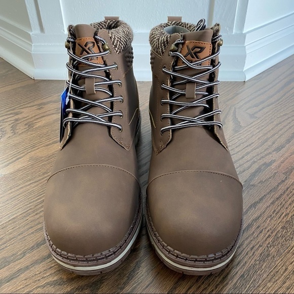 NWT Mens Xray Ruslan brown warm workbook hiking walking boot size 13 main image 4